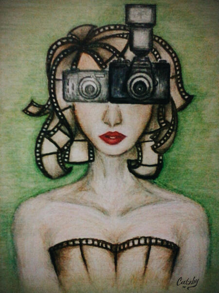 Woman of the Films an original surrealist piece for a high school project